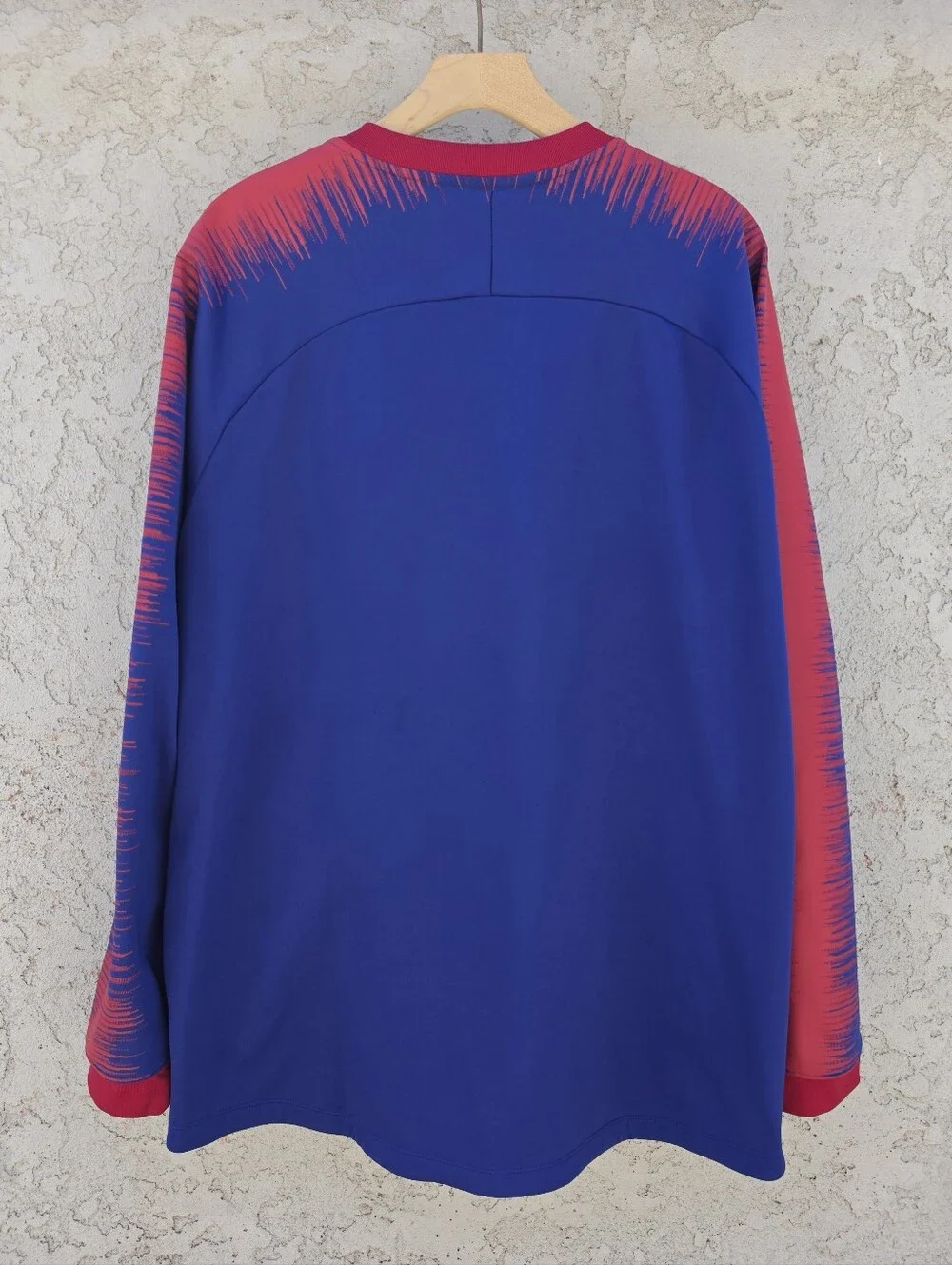Nike FC Barcelona 2018 2019 Anthem Track Jacket Mens 2XL Blue FullZip 894361-456